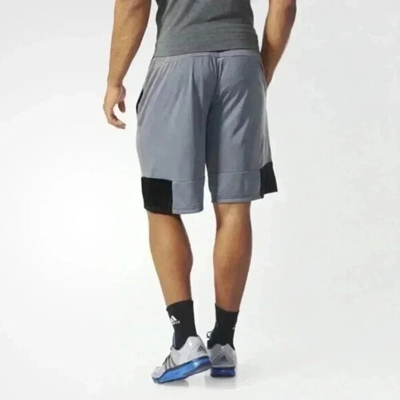 Adidas Men’s Swat Short 2 Athletic Sporty Active Gym Workout Grey Black Medium - Picture 3 of 16